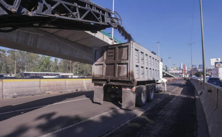 Avanza 75% rehabilitación del Periférico Norte en Edomex