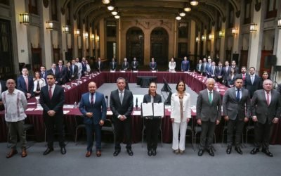 Renueva Sheinbaum acuerdo para mantener precio de la gasolina
