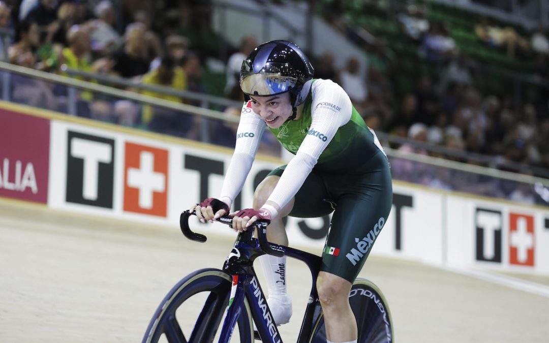 Yareli Acevedo gana Oro en la Copa del Mundo de Ciclismo de Pista en Australia