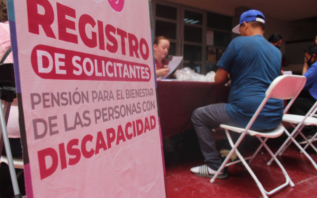Abren registro para Pensión de Personas con Discapacidad del 23 al 29 de marzo