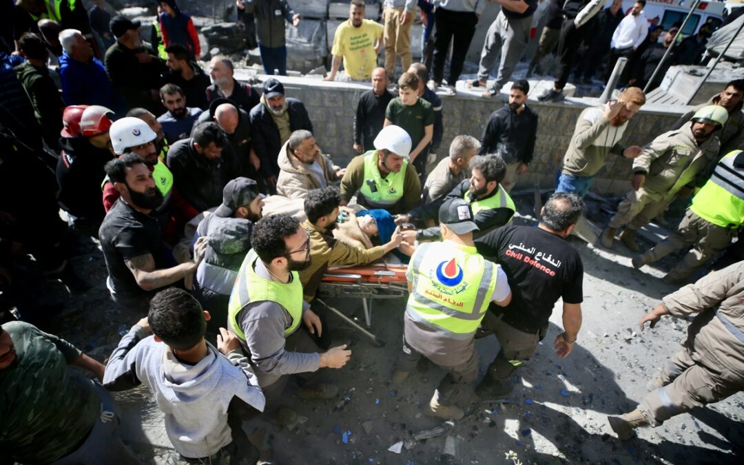 Suben a 1,142 los muertos por los ataques israelíes contra el Líbano y a 3,315 los heridos