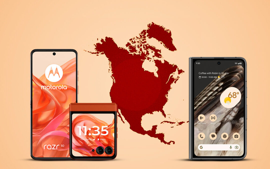 Motorola y Google impulsan ventas de smartphones plegables en Norteamérica