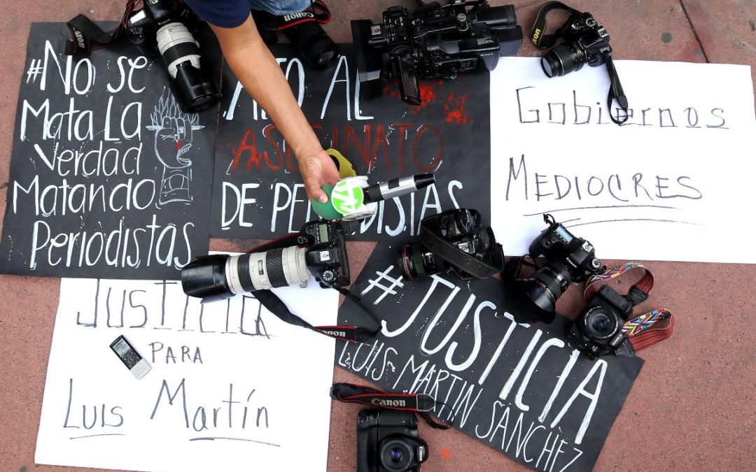 Pese a menos asesinatos, México es tan peligroso para los periodistas como Haití y Cuba