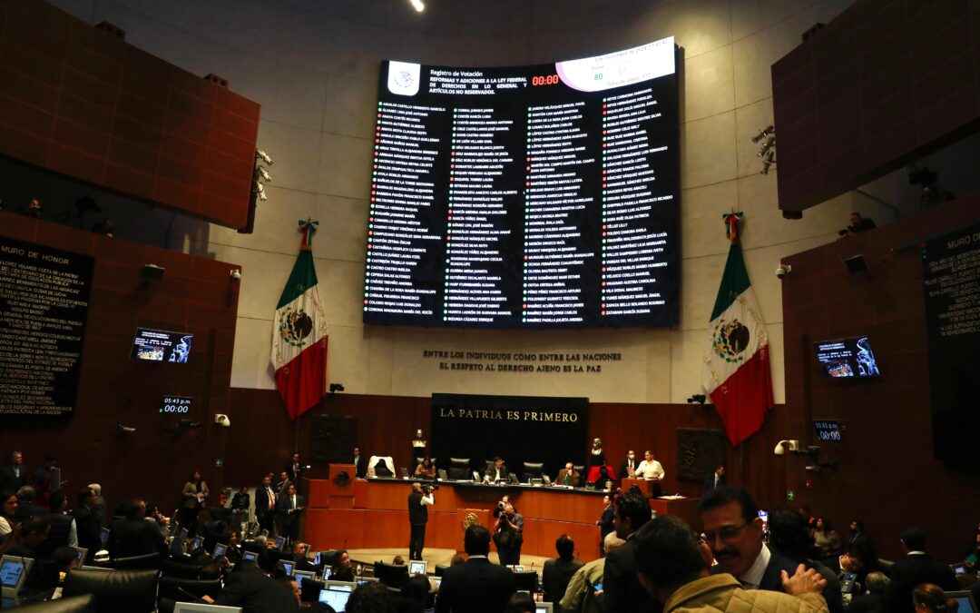 Avalan en Senado Plan B de Sheinbaum; PT frena revocación de mandato en 2027