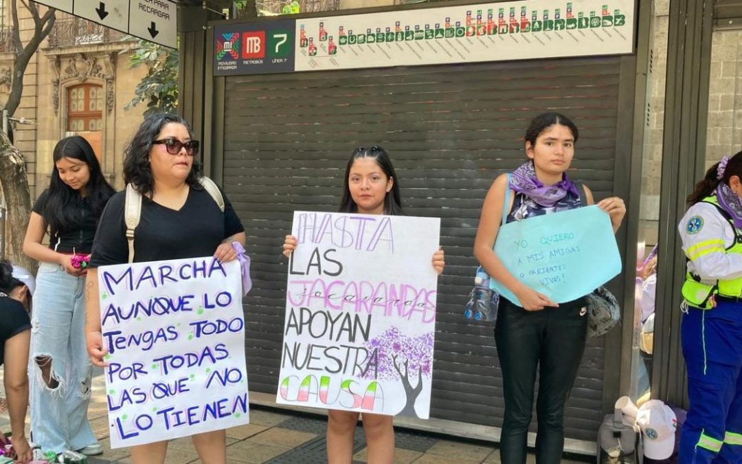 8M en CDMX: «¡No que no, sí que sí!», miles marchan por la igualdad
