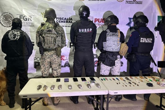 Detuvieron Ejército y GN a 58 huachicoleros en Puebla.