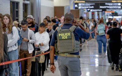 Despliegan a agentes de ICE en aeropuertos de EE.UU.