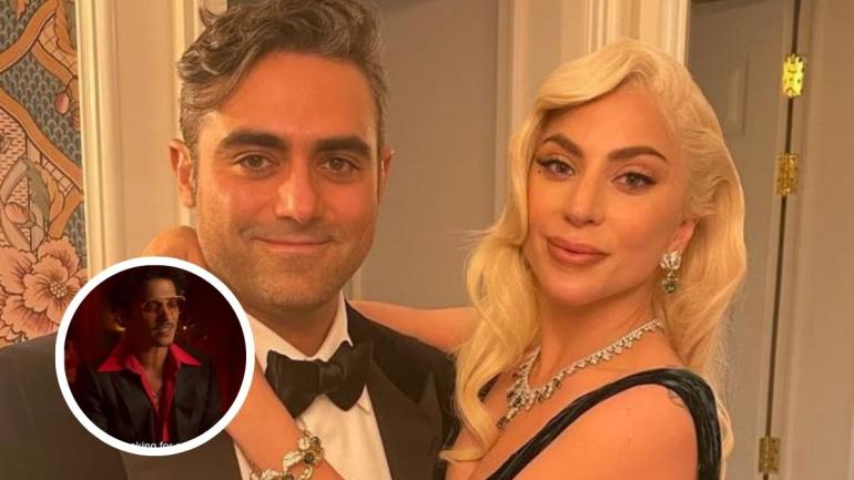 ¡Momento viral! Lady Gaga llama al show de Bruno Mars anunciando que se casa