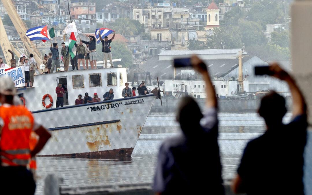 Cuba, preocupada por los dos barcos desaparecidos que salieron de México con ayuda humanitaria