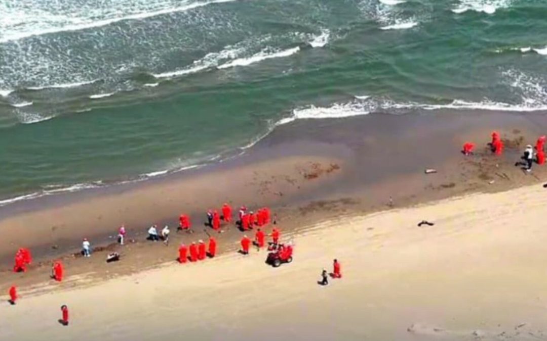 Concluyen contención de un derrame de hidrocarburo en el Golfo de México