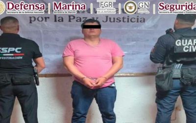 Detienen a miembro de grupo delictivo acusado de robo de combustible en Michoacán