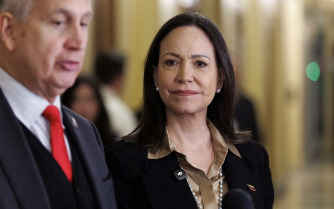 Se reune Trump por segunda vez con María Corina Machado en la Casa Blanca