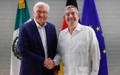 De la Fuente recibe a Walter Steinmeier, presidente de Alemania