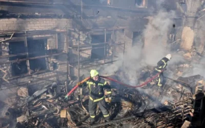 Al menos cuatro muertos y 15 heridos en Kyiv por ataque de misiles y drones rusos