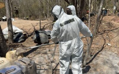 Marina desmantela laboratorio clandestino en Sinaloa