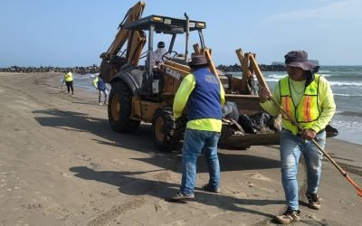 “Ya estamos limpiando”: gobernadora de Veracruz confirma playas sin hidrocarburo en Semana Santa