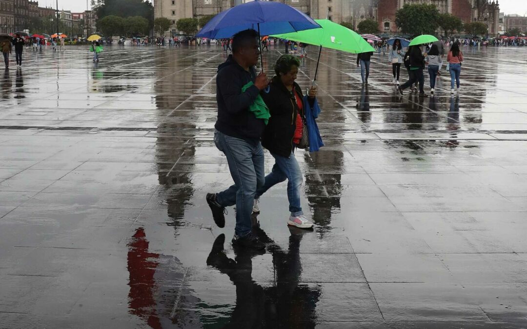 Activan Alerta Amarilla en la CDMX por fuertes lluvias para el lunes 30 de marzo de 2026