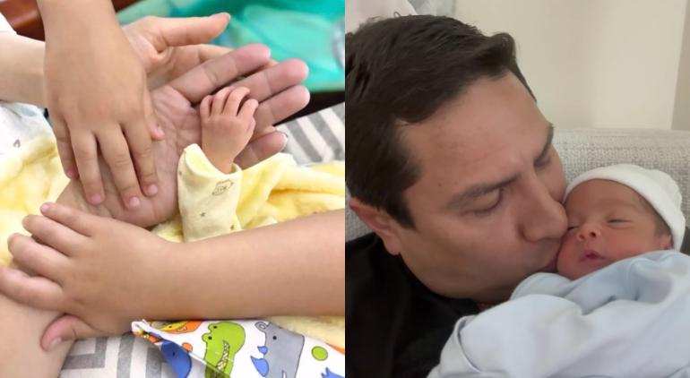 Anunció Julión el nacimiento de su hijo