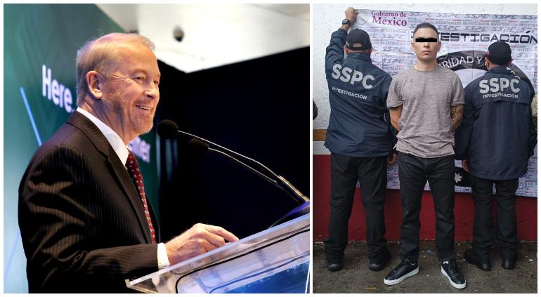 Presume Ron Johnson captura de «El Lobo Menor» en CDMX