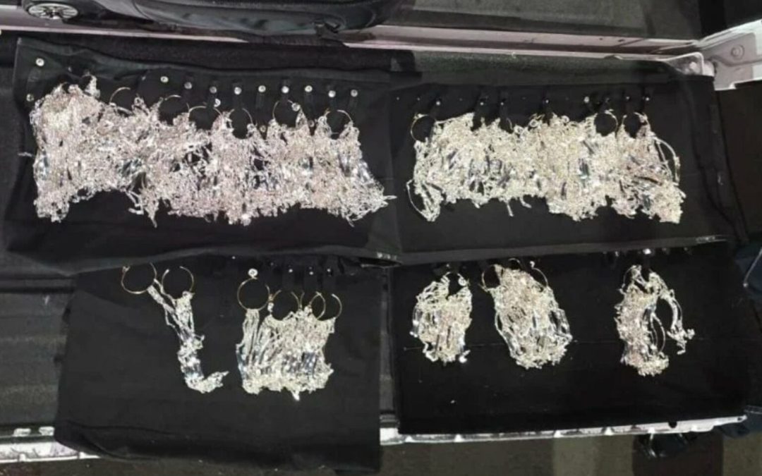 Detienen a cuatro colombianos por robo de 739 piezas de joyería en la alcaldía Benito Juárez