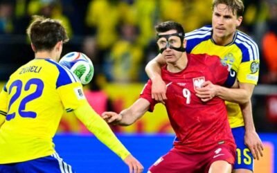 Polonia queda fuera del Mundial 2026: Suecia firma la eliminación de Lewandowski