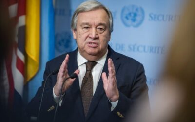 El mundo está «al borde de una guerra más amplia», alerta jefe de la ONU
