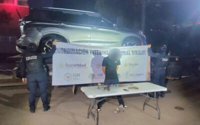 Persecución y balacera en Culiacán deja 3 detenidos