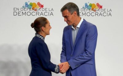 Acuerdan Sheinbaum y Sánchez restablecer diálogo comercial y cultural