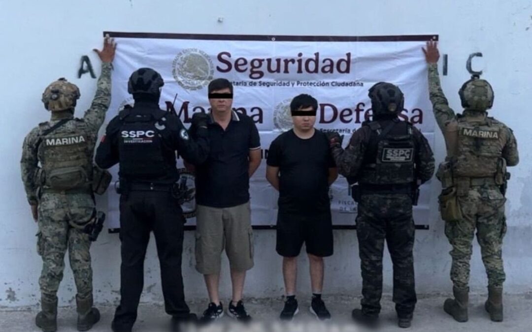 Detienen en Mazatlán a dos presuntos integrantes de “Los Chapitos”