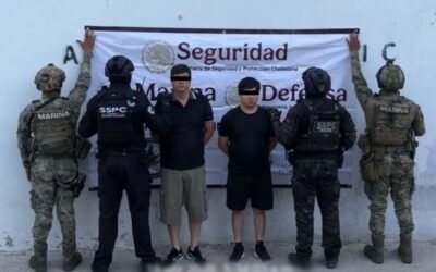 Detienen en Mazatlán a dos presuntos integrantes de “Los Chapitos”