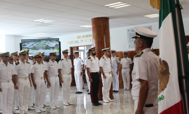 Buque de la Armada española visita Escuela Naval de Veracruz