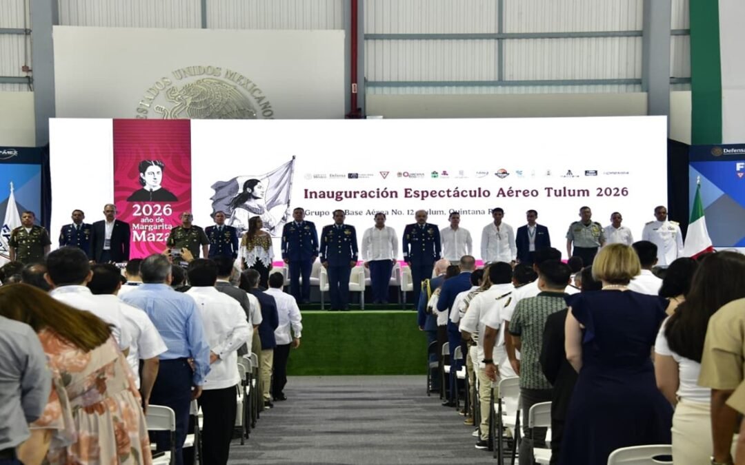 Es extraordinario el Espectáculo Aéreo Militar “Tulum 2026”