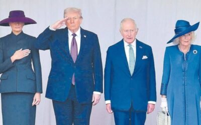De visita oficial en EU el Rey Carlos III y la Reina Camila de  Inglaterra.