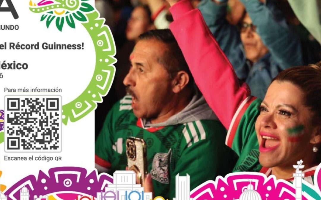 CDMX convoca a imponer Récord Guinness con ‘La Ola Más Grande del Mundo’ rumbo al Mundial 2026