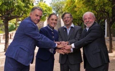 “Fuera narcos”: partido español arremete contra visita de Sheinbaum, Petro y Lula a Barcelona