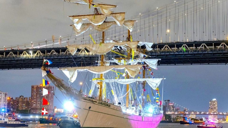 Avala Comisión de Marina del Senado travesía del buque escuela Cuauhtémoc, tras accidente en NY