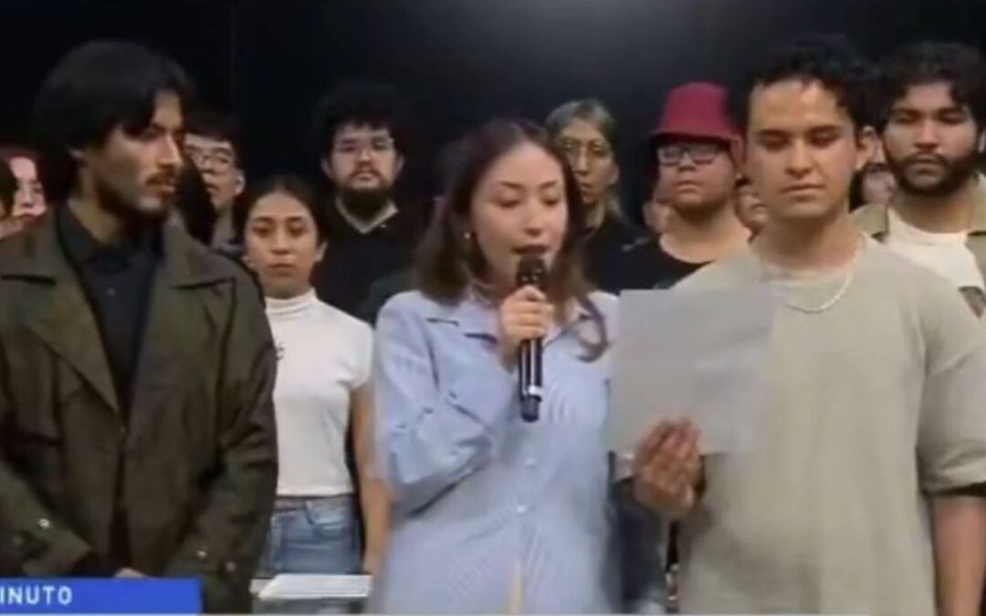 ‘El IPN agoniza’: alumnos toman las instalaciones de Canal 11 y exigen renuncia de Reyes Sandoval