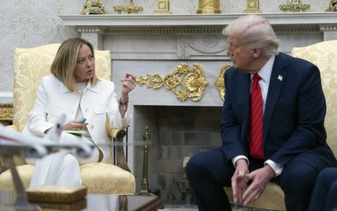 Trump dice estar sorprendido por las críticas de Meloni: “La inaceptable es ella”