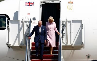 Los reyes Carlos III y Camila llegan a EE.UU. para una visita de Estado de 4 días