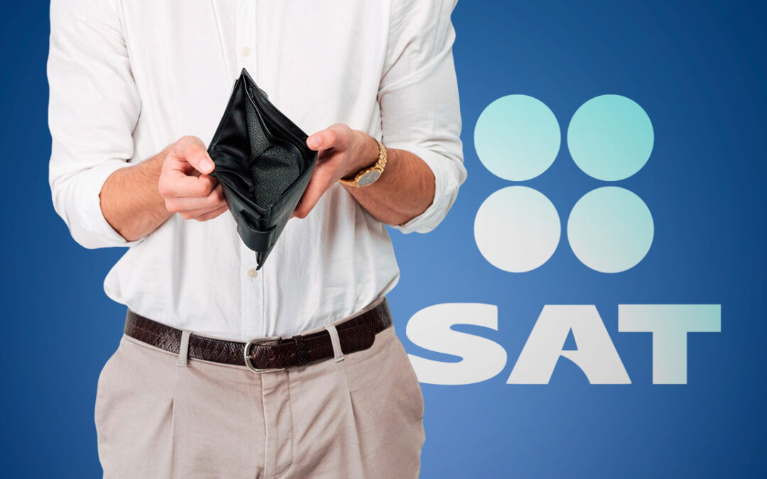 Si Tienes adeudos con el SAT, podrías tener una reducción de hasta el 100%
