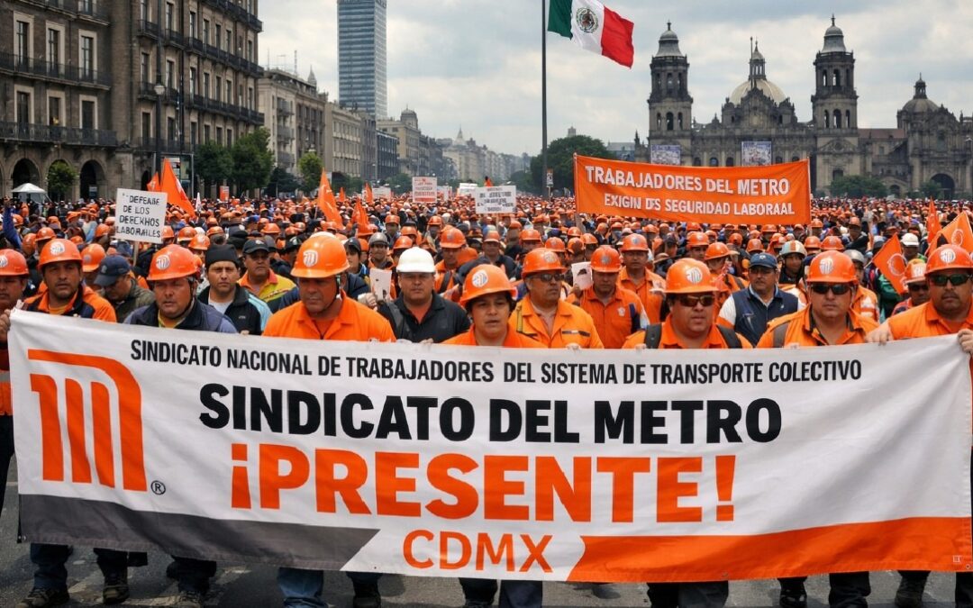 Lanza sindicato del Metro reclamo a Clara Brugada por falta de presupuesto