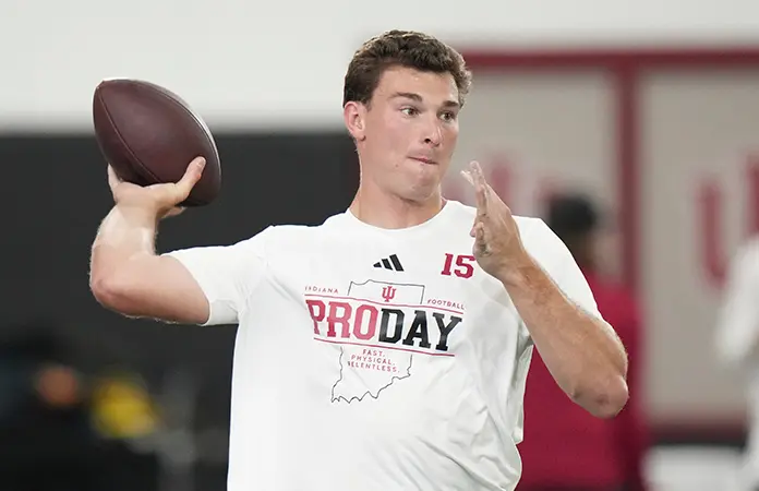 Verá Mendoza el draft de la NFL desde su hogar