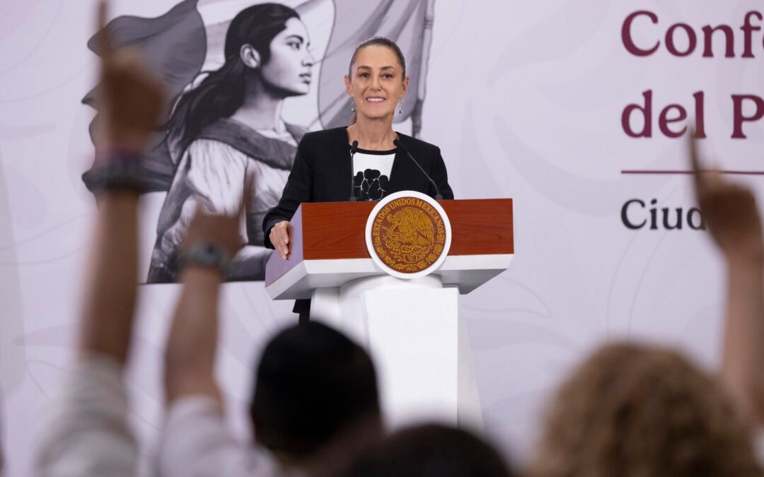 Reafirma Sheinbaum el apoyo a Palestina y a los mexicanos en la Flotilla Global Sumud