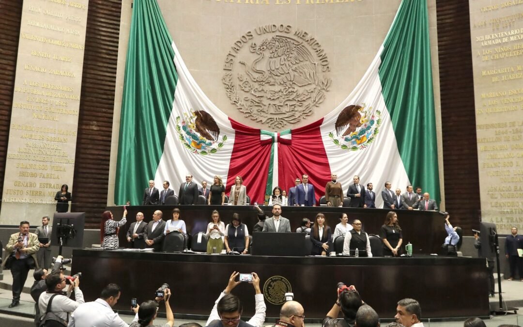 Inició el Periodo Extraordinario de Sesiones del Congreso de la Unión.