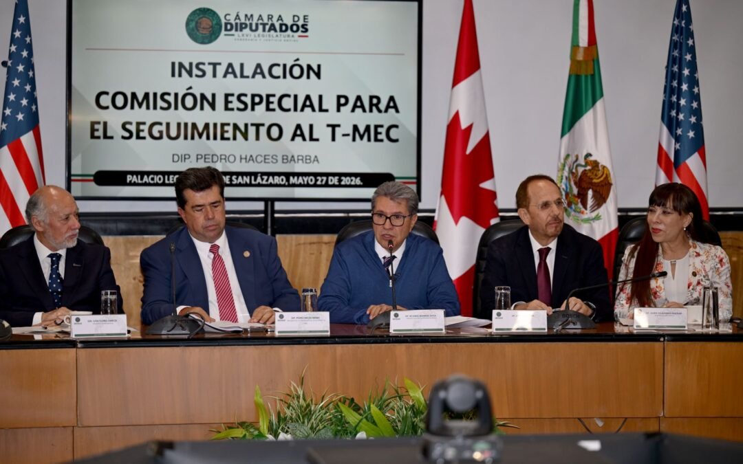 Diputados instalan comisión especial para vigilar revisión del T-MEC