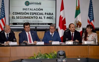 Diputados instalan comisión especial para vigilar revisión del T-MEC