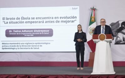 Refuerza Salud vigilancia por ébola y afirma que el riesgo es “muy bajo” en el país