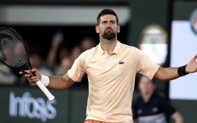 Avanzan Djokovic y Zverev a tercera ronda en París
