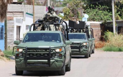 Fuerzas federales aseguran residencia en fraccionamiento Carlos V de Culiacán