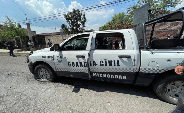Ataque del CJNG contra Guardia Civil en Zamora deja 6 policías heridos